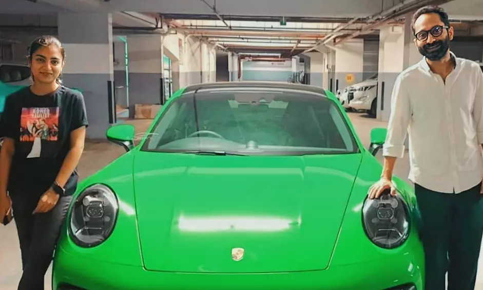 ഫഹദി​െൻറ പോർച്ചിൽ ഇനി പോർഷെയും; വില 2.65 കോടി