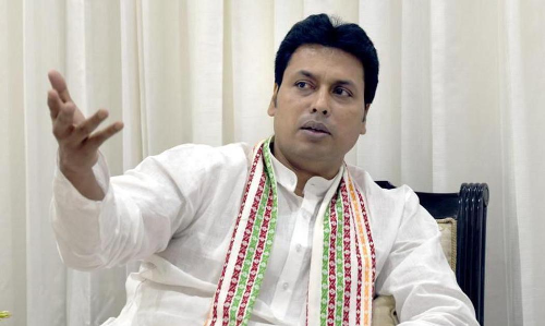 വിവേകാനന്ദ ചിത്രവും സന്ദേശങ്ങളും വീടുകളില്‍ തൂക്കിയാൽ 30-35 വര്‍ഷം ബി.ജെ.പി ഭരിക്കുമെന്ന് ബിപ്ലബ് ദേബ്