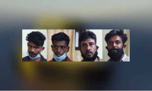 Large cannabis-hashish hunt in Kilimanoor: Four arrested