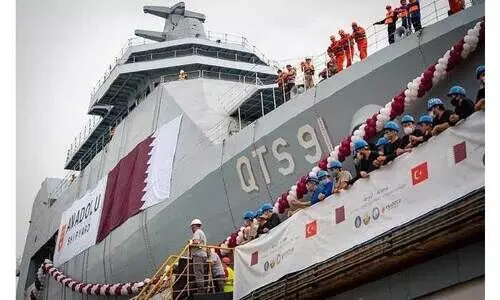 ഖത്തരി നാവികസേനക്ക്​ പുതിയ പരിശീലനക്കപ്പൽ