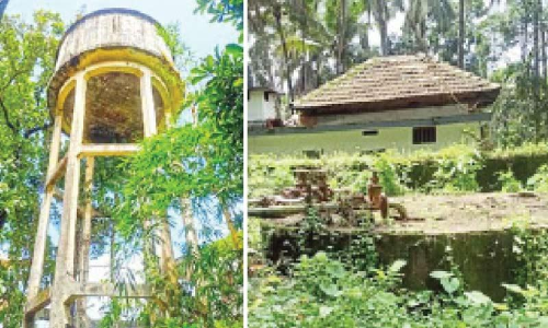 ശാപമോക്ഷം കാത്ത്​ കൂടാളിയിലെ ജലസംഭരണി; ​കുടിവെള്ളത്തിനുള്ള കാത്തിരിപ്പ്​ നീളും