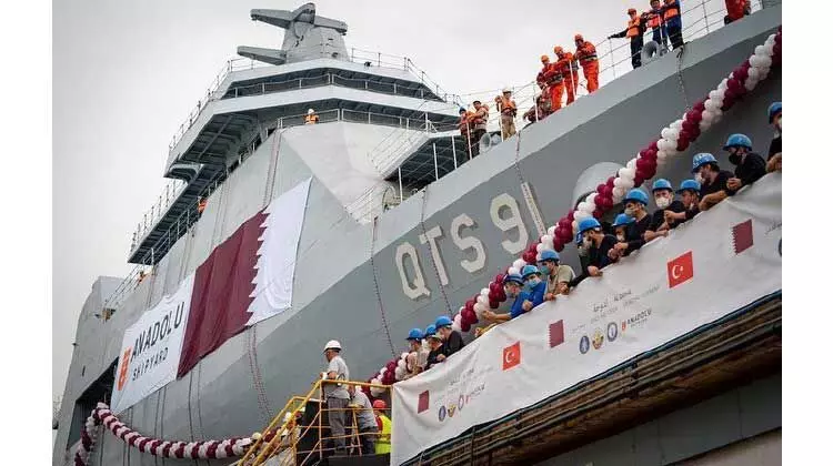 ഖത്തരി നാവികസേനക്ക് പുതിയ പരിശീലനക്കപ്പൽ ഖത്തരി നാവികസേനക്ക് പുതിയ പരിശീലനക്കപ്പൽ