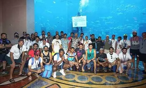 ദുബൈ കാണാനിറങ്ങി ഡൽഹി ടീം