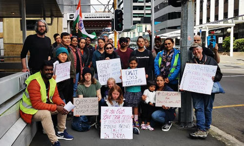 ജസ്​റ്റീസ്​ ​ഫോർ മനീഷ വാത്​മീകി; പ്രതിഷേധവുമായി ന്യുസിലാൻഡിലെ കൂട്ടായ്​മയും