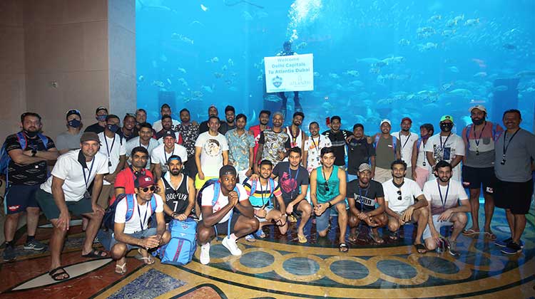 ദുബൈ കാണാനിറങ്ങി ഡൽഹി ടീം