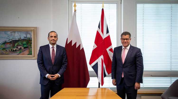 നയതന്ത്ര സഹകരണം ശക്തമാക്കി ഖത്തറും ബ്രിട്ടനും