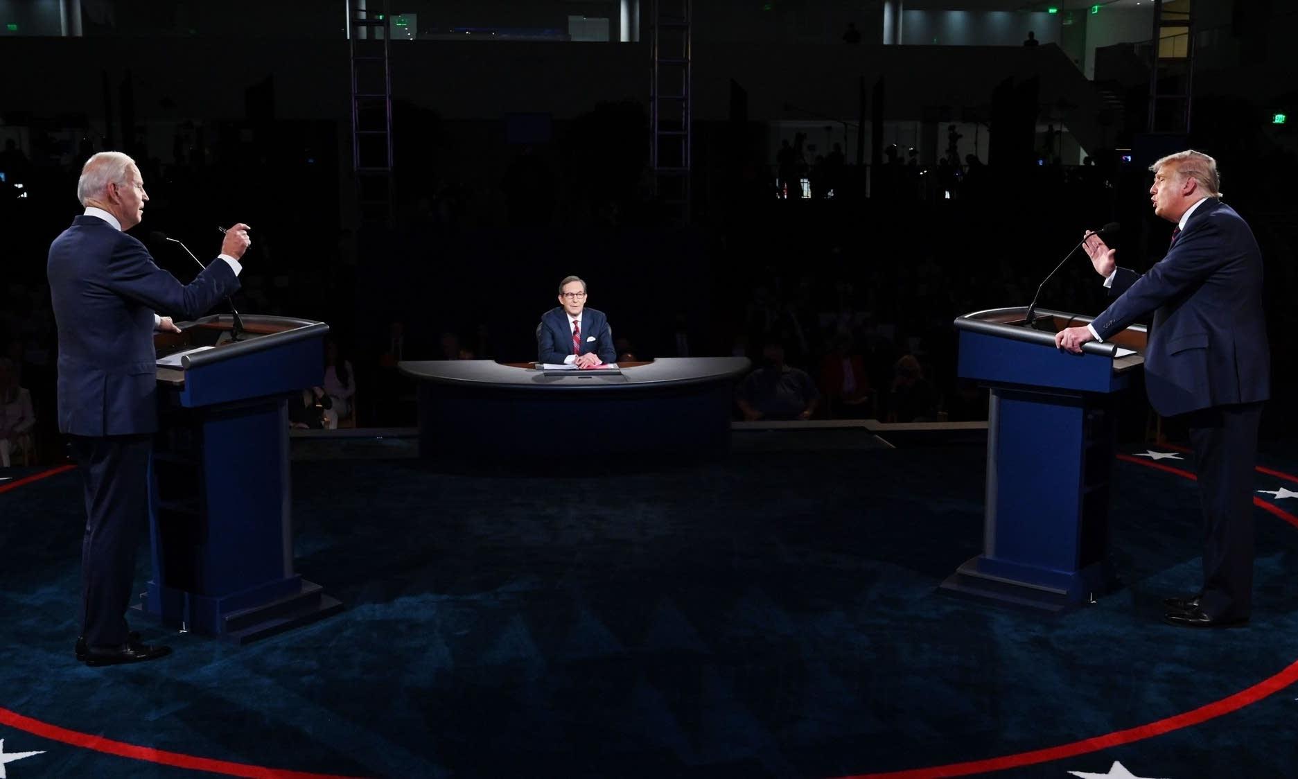 ട്രംപ്​ -ബൈഡൻ അവസാന സംവാദത്തിൽ മ്യൂട്ട്​ ബട്ടൻ സൗകര്യമൊരുക്കി സംഘാടകർ