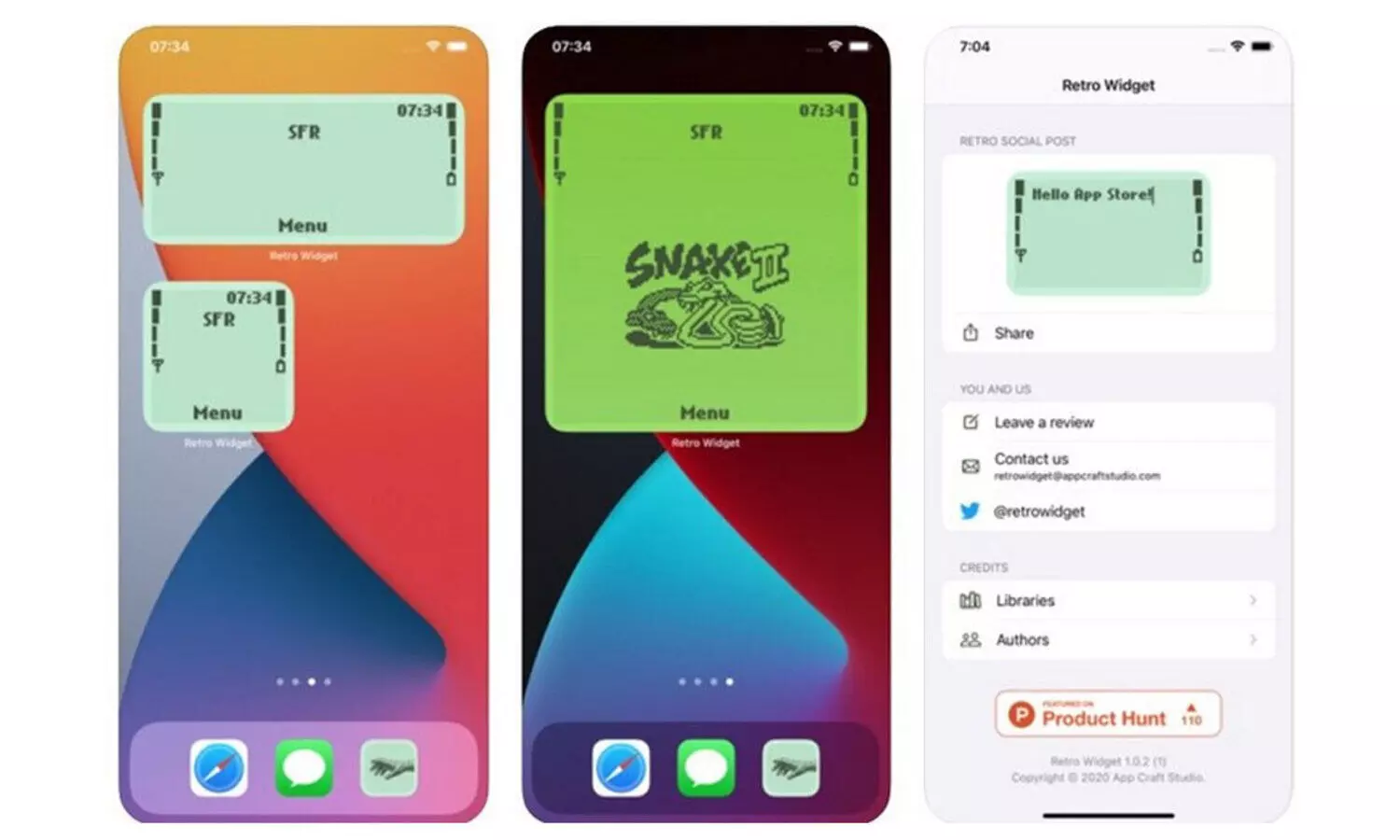 ഐഫോൺ ഹോം സ്​ക്രീനിൽ ഇതാ നോക്കിയ 3310; പുതിയ വിഡ്​ജെറ്റ്​ ആപ്പ്​ തരംഗമാവുന്നു