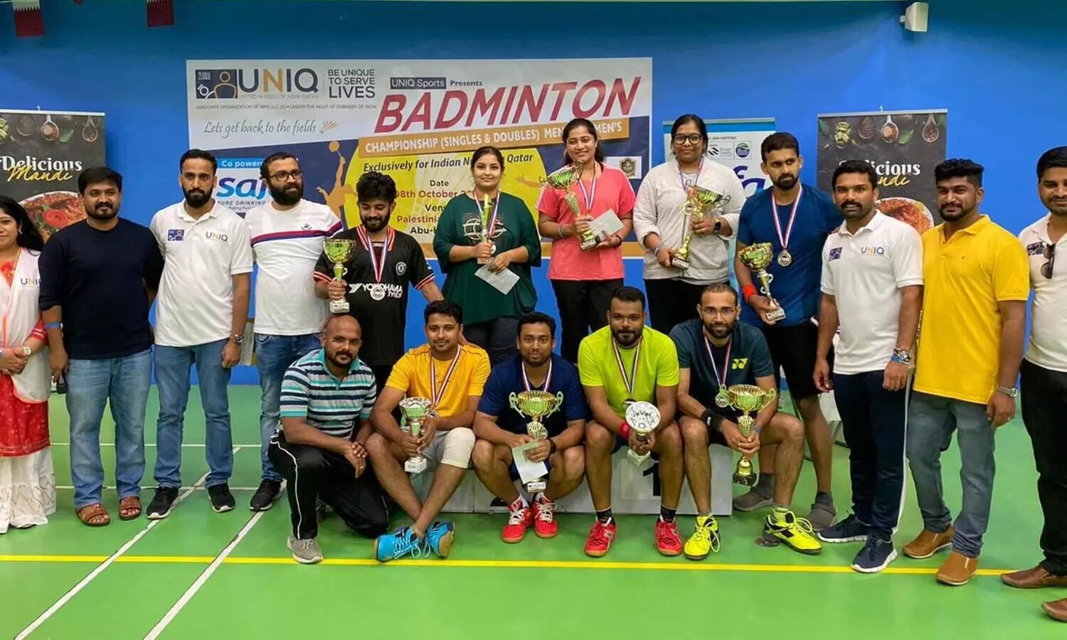 ഖത്തർ: യുനീക്ക്​ ബാഡ്മിൻറൺ ടൂർണമെൻറ്​ നടത്തി