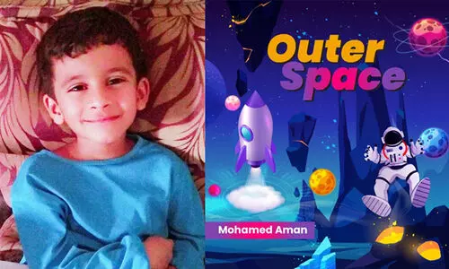 ലോകത്തിലെ പ്രായം കുറഞ്ഞ നോവലിസ്റ്റുകളുടെ കൂട്ടത്തിലേക്ക് ജിദ്ദയിൽ നിന്നും മലയാളി ബാലനും