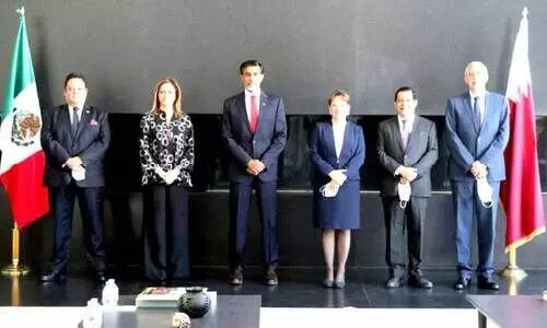 മെക്സിക്കോയിലേക്ക് സഹായവുമായി ഖത്തർ എംബസി