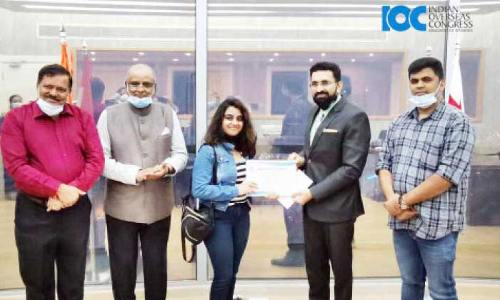 പ്രസംഗമത്സരത്തിൽ ജേതാവായി നന്ദിത ദിലീപ്