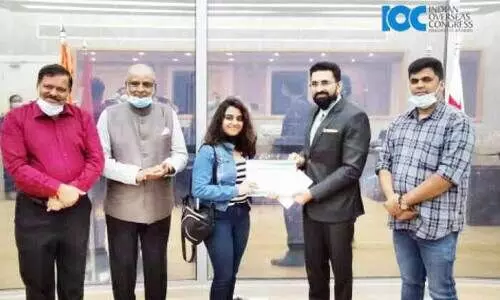 പ്രസംഗമത്സരത്തിൽ ജേതാവായി നന്ദിത ദിലീപ്