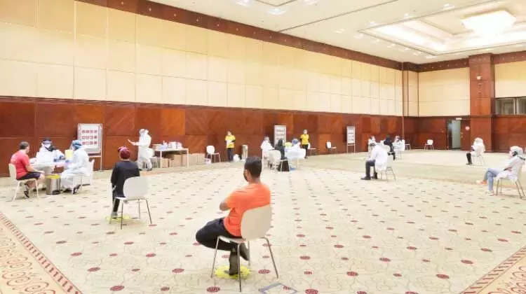 സൗജന്യ കോവിഡ് പരിശോധന സൗകര്യം ഒരുക്കി അജ്മാന് യൂനിവേഴ്സിറ്റി സൗജന്യ കോവിഡ് പരിശോധന സൗകര്യം ഒരുക്കി അജ്മാന് യൂനിവേഴ്സിറ്റി