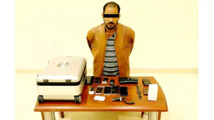 കാറുകളിൽനിന്ന്​ സാധനങ്ങൾ മോഷ്​ടിക്കുന്ന സംഘത്തിലെ ഒരാൾ പിടിയിൽ