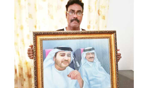 നാ​ല് പ​തി​റ്റാ​ണ്ടി​െ​ൻ​റ പ്ര​വാ​സംഅ​വ​സാ​നി​പ്പി​ച്ച്​ ഹ​മീ​ദ് നാ​ട​ണ​ഞ്ഞു