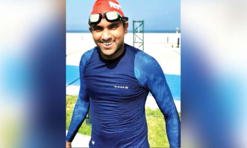 ഫുൾ അയൺമാൻ ക്ലാസിക്‌ റേസ് പൂർത്തീകരിച്ച്​ അനീസ് ആസാദ്