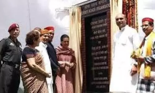 അടല്‍ തുരങ്കപാത: സോണിയഗാന്ധിയുടെ പേരിലുള്ള ഉദ്​ഘാടന ശിലാഫലകം നീക്കി