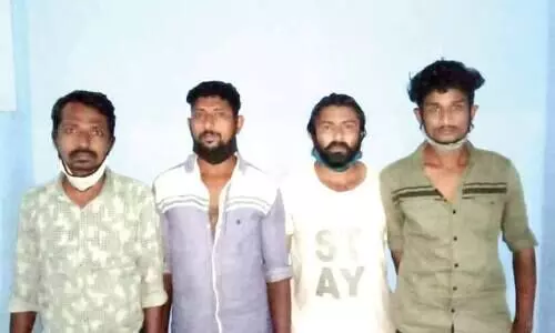 യുവാവിനെ ബന്ദിയാക്കി സിനിമ തിരക്കഥയടക്കം തട്ടിയെടുത്തു; നാലുപേർ അറസ്​റ്റിൽ