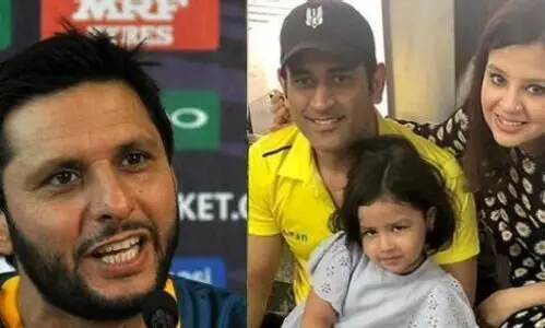ധോണിയുടെ കുടുംബത്തെ തൊട്ടുകളിക്കരുത്​ -ഷാഹിദ്​ അഫ്രീദി