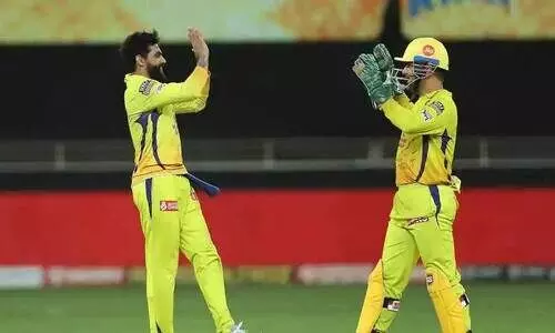 വീണ്ടും വിജയ വിസിലടിച്ച് ചെന്നൈ; ഹൈദരാബാദിന് 20 റൺസ് തോൽവി വീണ്ടും വിജയ വിസിലടിച്ച് ചെന്നൈ; ഹൈദരാബാദിന് 20 റൺസ് തോൽവി