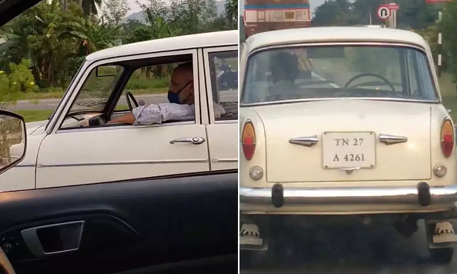 ഡ്രൈവറില്ലാതെ ഈ പ്രീമിയർ പദ്​മിനി ഇതെങ്ങോട്ടാ ഓവർടേക്ക്​ ചെയ്​ത്​ പോകു​ന്നത്​..?; വൈറലായി വിഡിയോ