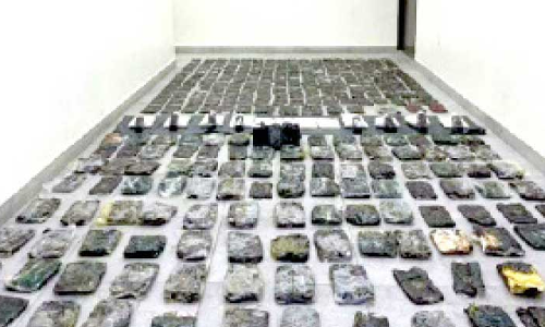 230 കിലോ മയക്കുമരുന്നുമായി മൂന്നുപേർ അറസ്​റ്റിൽ