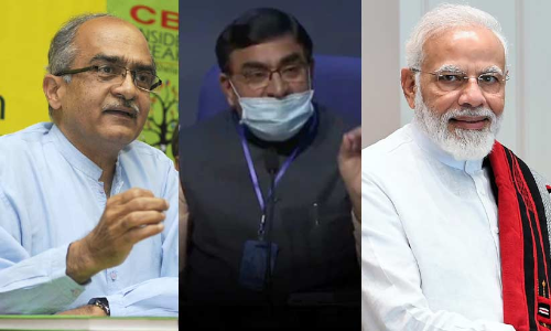 ചാണക ചിപ്പ്, കാറ്റാടിയന്ത്രം, ഗോ കൊറോണ ഗോ; ഈ ശാസ്ത്രജ്ഞരെല്ലാം കൂടി നമ്മെ പഴയ കാലത്തെത്തിക്കും -പ്രശാന്ത് ഭൂഷൺ