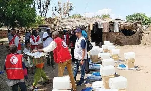 സു​ഡാ​നി​ലേ​ക്ക്​ സ​ഹാ​യ​വ​സ്​​തു​ക്ക​ളു​മാ​യി ഏ​ഴാ​മ​ത്​ വി​മാ​നം അ​യ​ച്ചു