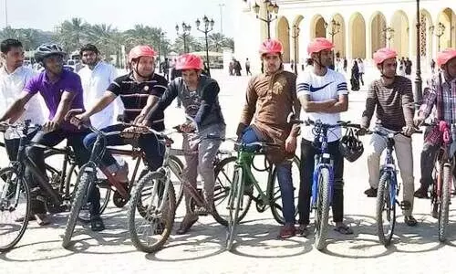 കോ​വി​ഡ് കാ​ലം സൈ​ക്കി​ളു​ക​ളു​ടെ ന​ല്ല​കാ​ലം