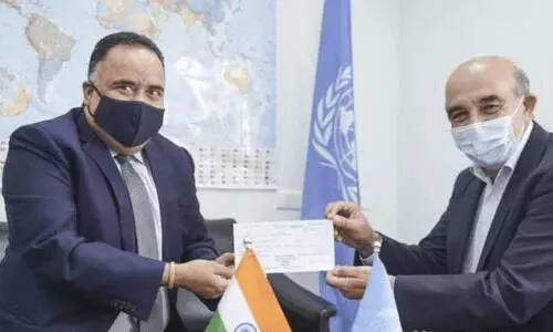 ഫലസ്​തീൻ അഭയാർഥികൾക്ക്​ ഇന്ത്യയുടെ പത്ത്​ ലക്ഷം ഡോളർ സഹായം