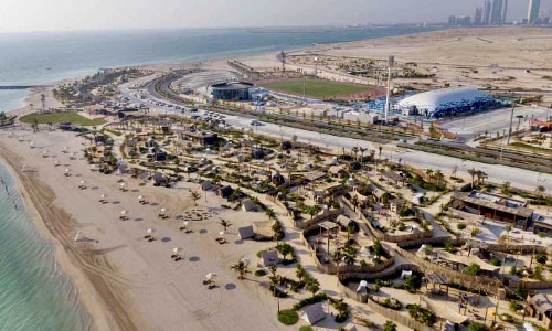 ഹു​ദൈ​രി​യാ​ത്ത് ദ്വീ​പ് ശൈ​ഖ് മു​ഹ​മ്മ​ദ് ബി​ൻ സാ​യി​ദ് സ​ന്ദ​ർ​ശി​ച്ചു