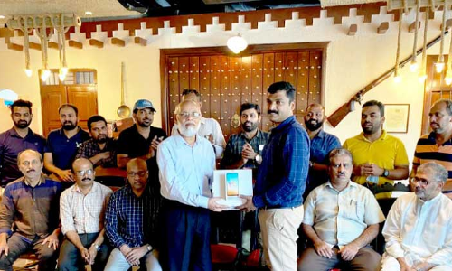 നൂഹ് കുഞ്ഞുവിന് കെ.​െഎ.ജി യാത്രയയപ്പ്