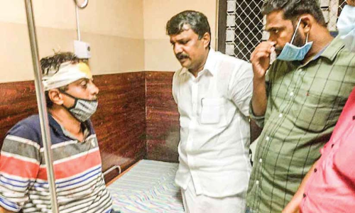 കോൺഗ്രസ്​ നേതാവിന്​ കെ.എസ്​.ഇ.ബി ഉദ്യോഗസ്ഥരുടെ മർദനം