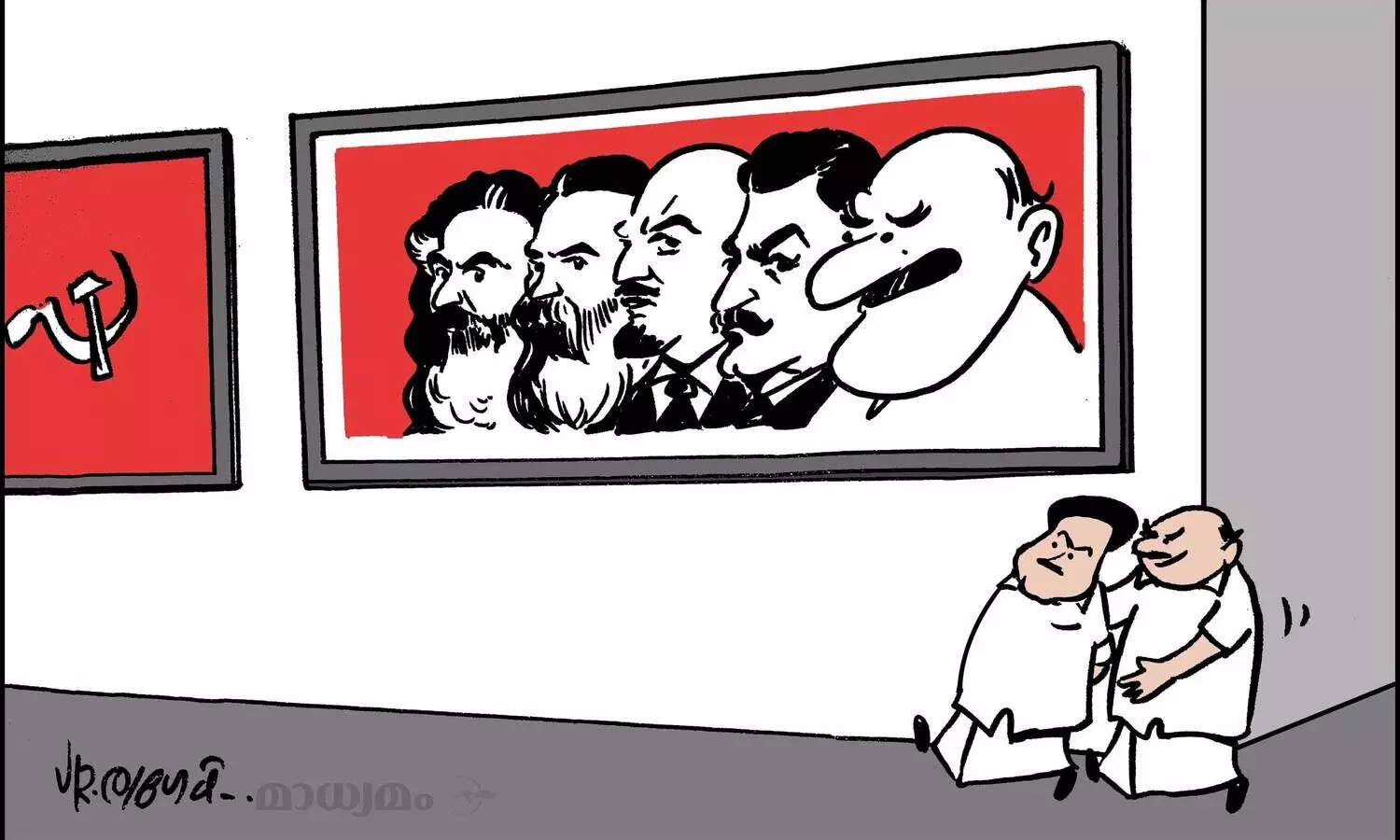 ജോസ് കെ മാണി എ.കെ.ജി സെന്ററിൽ