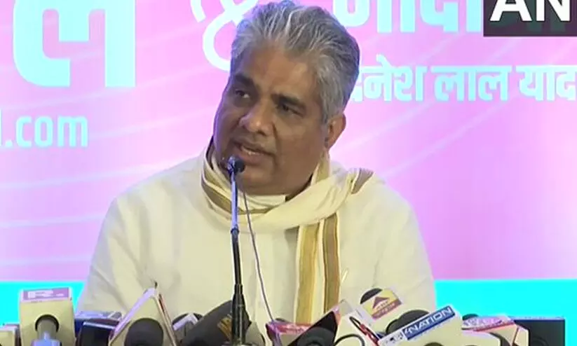 ബിഹാറിൽ ഞങ്ങളു​ടെ സഖ്യത്തിൽ എൽ.ജെ.പിയില്ല; ചിരാഗ്​ പാസ്വാന്​ വ്യാമോഹം വേണ്ട -ബി.ജെ.പി