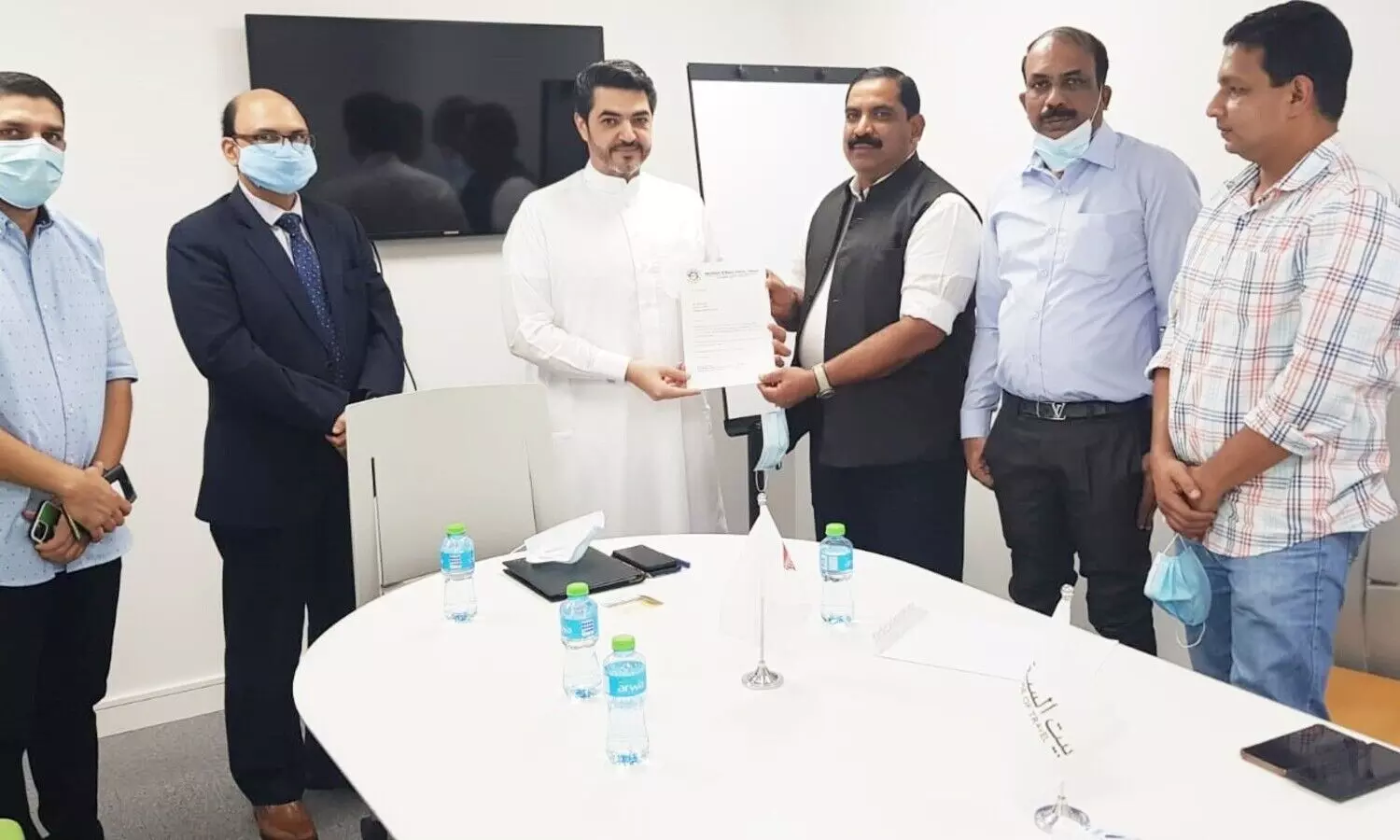 യാത്രാപ്രശ്​നം: ബി.കെ.എസ്​.എഫ്​ ഭാരവാഹികൾ അബ്​റ്റ ചെയർമാനെ സന്ദർശിച്ചു