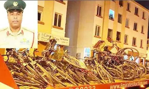 നിയമലംഘനം: ദുബൈ പൊലീസ്​ പിടികൂടിയത്​ 370 സൈക്കിൾ