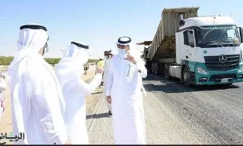 റോഡ്​ അറ്റകുറ്റപ്പണി പരിശോധിച്ചു