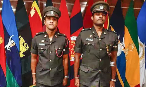 ചണ്ഡിമലിനും തിസാര പെരേരക്കും സൈനിക വേഷത്തിൽ പുതിയ ഇന്നിങ്​സ്​