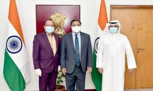 മെട്രോ മെഡിക്കൽ ഗ്രൂപ് പ്രതിനിധികൾ അംബാസഡറെ സന്ദർശിച്ചു