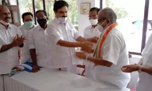 മുൻ എം.എൽ.എ പ്രൊഫ. വി.ജെ. ജോസഫും സഹപ്രവർത്തകരും ഇനി ജോസ് കെ. മാണിക്കൊപ്പം