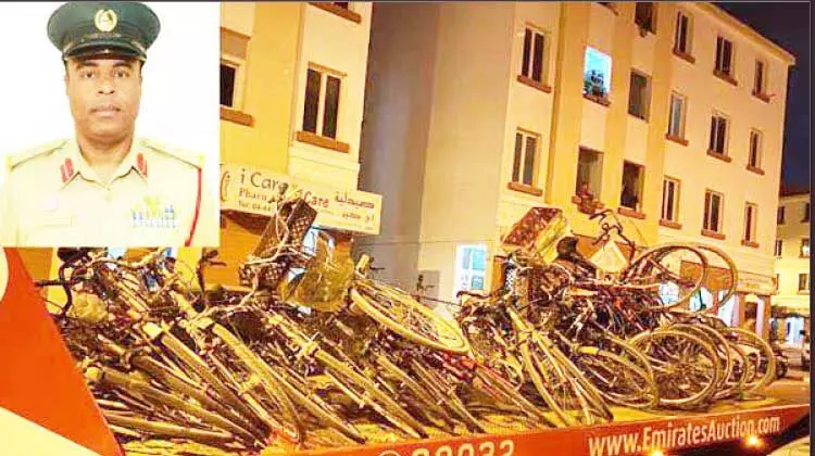 നിയമലംഘനം: ദുബൈ പൊലീസ് പിടികൂടിയത് 370 സൈക്കിൾ നിയമലംഘനം: ദുബൈ പൊലീസ് പിടികൂടിയത് 370 സൈക്കിൾ