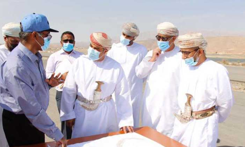 ഗതാഗതമന്ത്രി ശർഖിയ എക്​സ്​പ്രസ്​വേ പദ്ധതി സ്​ഥലം സന്ദർശിച്ചു