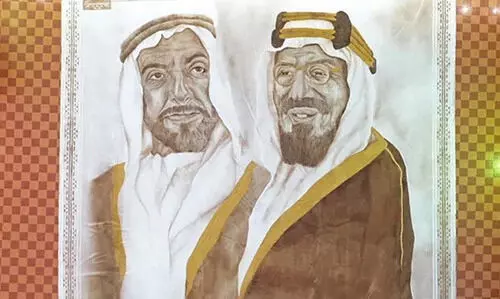 കാപ്പിയിൽ ഈ സൗദി കലാകാരി വിരിയിച്ചത്​ വരയുടെ ഗിന്നസ്​ റെക്കോഡ്​