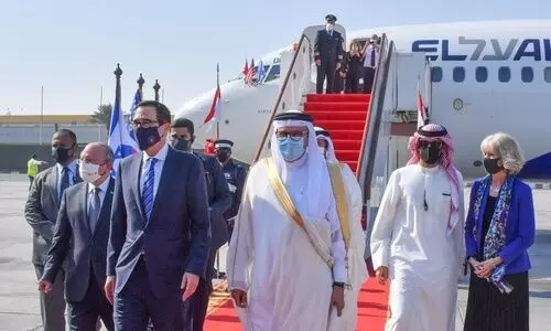 ഇസ്രായേല്‍-ബഹ്റൈന്‍ നയതന്ത്ര ബന്ധത്തിന് ഒൗദ്യോഗിക തുടക്കം