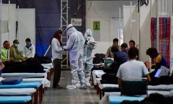 കോവിഡ്​ വ്യാപനത്തിൽ കുറവ്​; രാജ്യത്ത്​ 55,722 ​പുതിയ രോഗികൾ; 579 മരണം