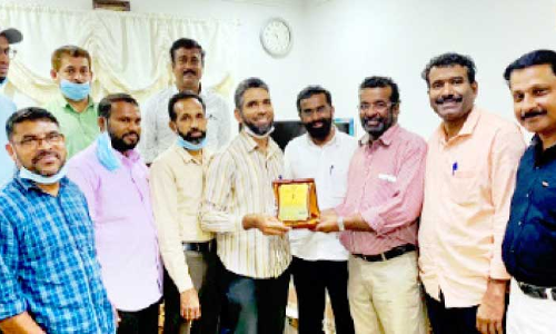 പി.എം. അബ്​ദുൽ ലത്തീഫിന് യാത്രയയപ്പ്