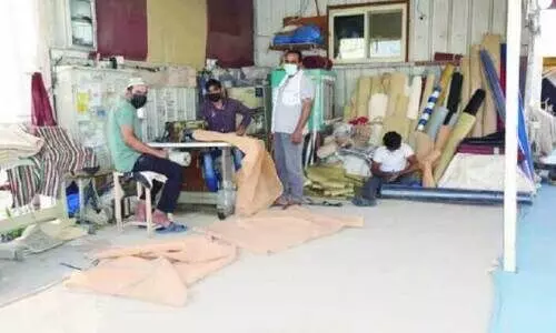 കോവിഡ്​ ചതിച്ചു; നിരാശയിൽ​ ശൈത്യകാല തമ്പുപകരണ വിപണി