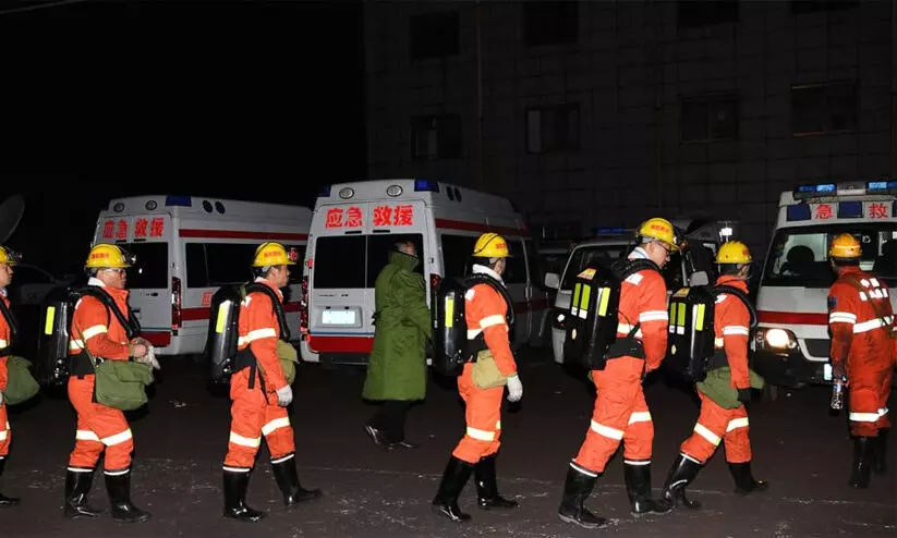 ചൈനയിലെ കൽക്കരി ഖനിയിൽ സ്ഫോടനം; നാലു മരണം